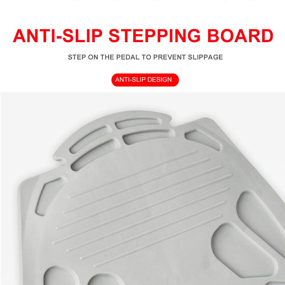 Pompa ad aria del piede, Pompa a pedale, Pompa a pedale per barca Pompa ad aria gonfiabile, Barca gonfiabile portatile Fast Camping Airbeds Pompa a pedale per canoa kayak