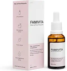 Óleo de Rosa Mosqueta Famivita - Evita Estrias na Gravidez