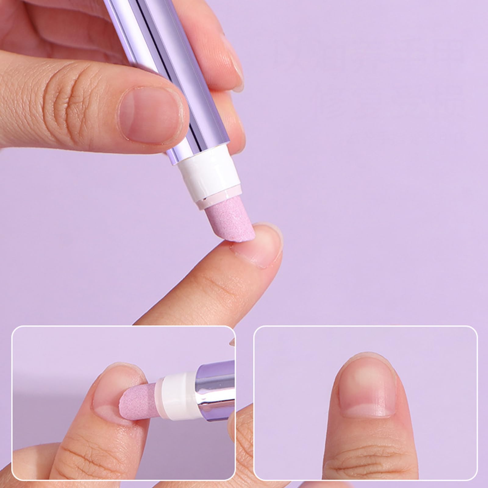 Penna per Cures unghie 3 in 1 | Penna 'olio per cuticole per unghie | Penne liquide per rimozione cuticole con corpo girevole | Cuticoles Remover Repair Penne per ipotizzati