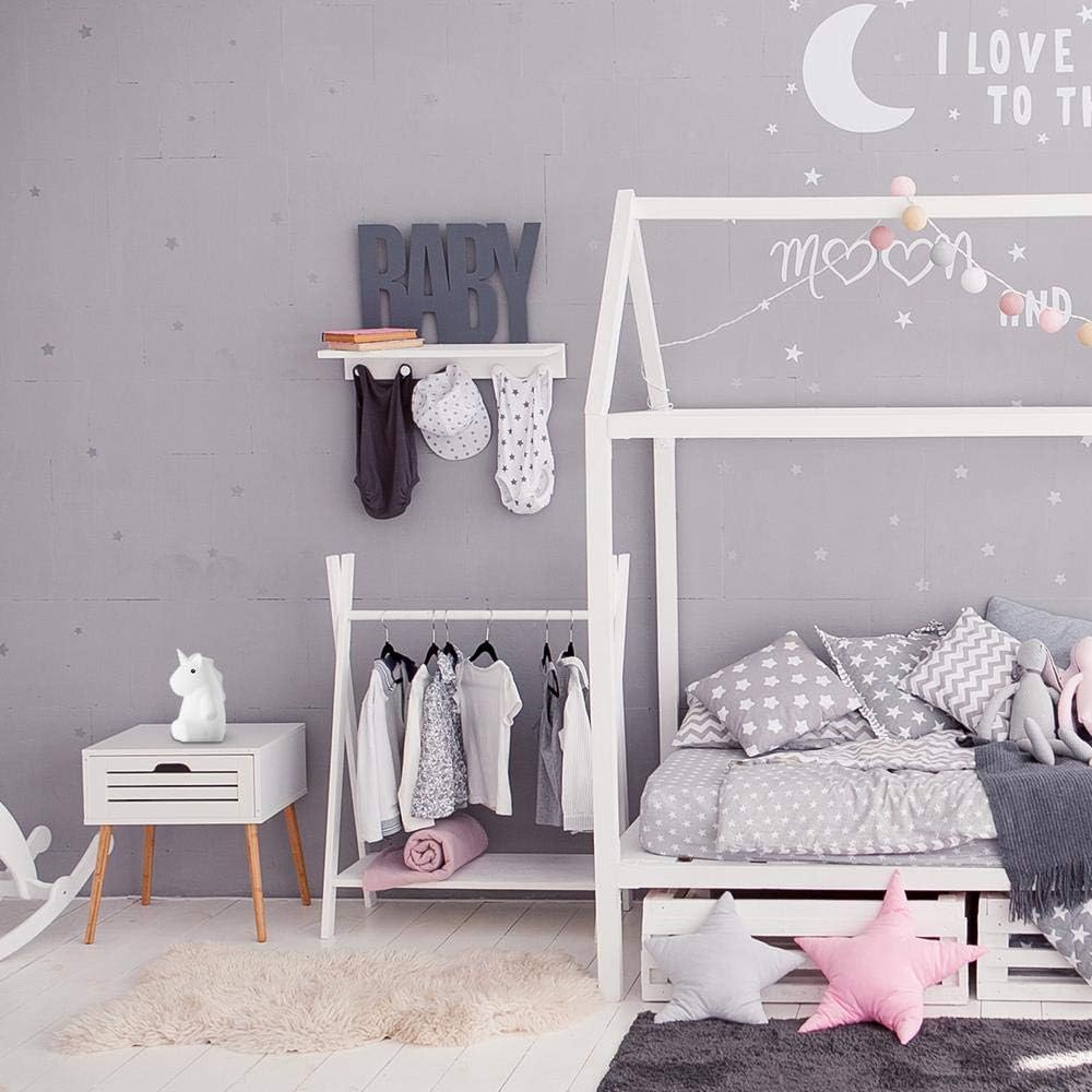 Rylie White Silicone Unicorn LED Night Light for Kids