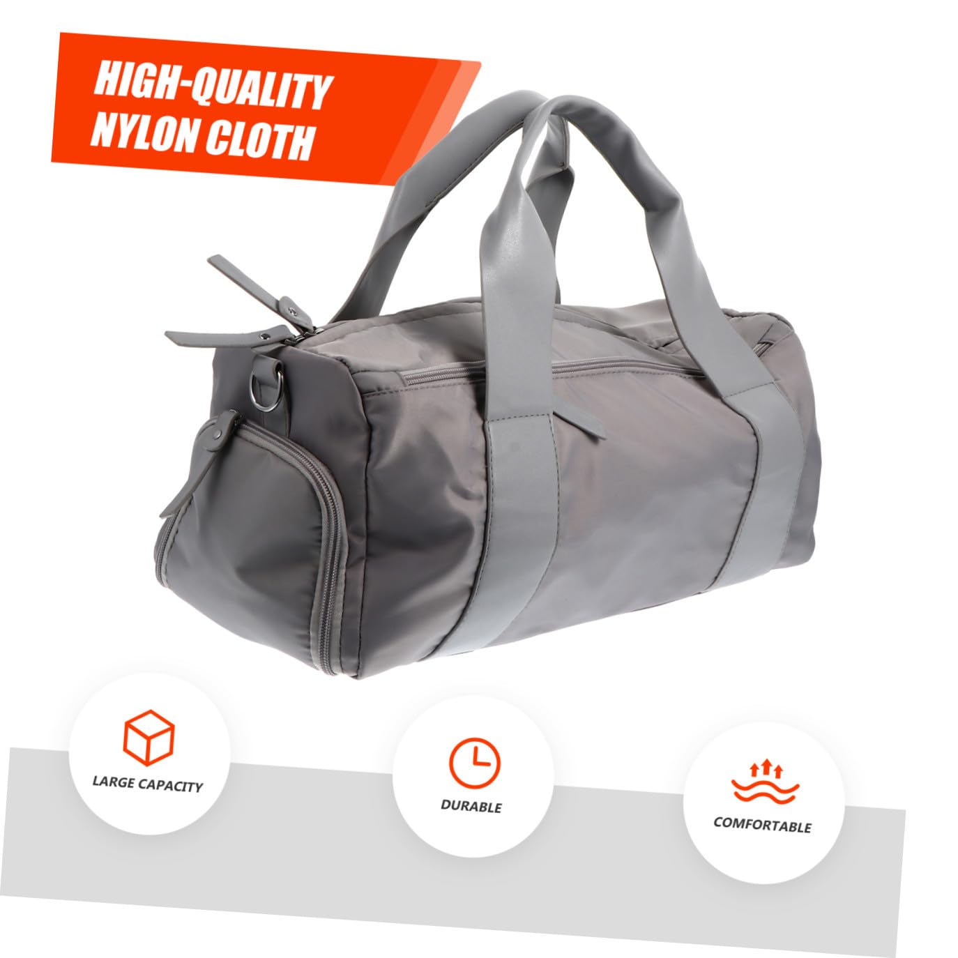 Bolsa Deportiva de Separación Seco y Húmedo de Gran Capacidad, Nylon