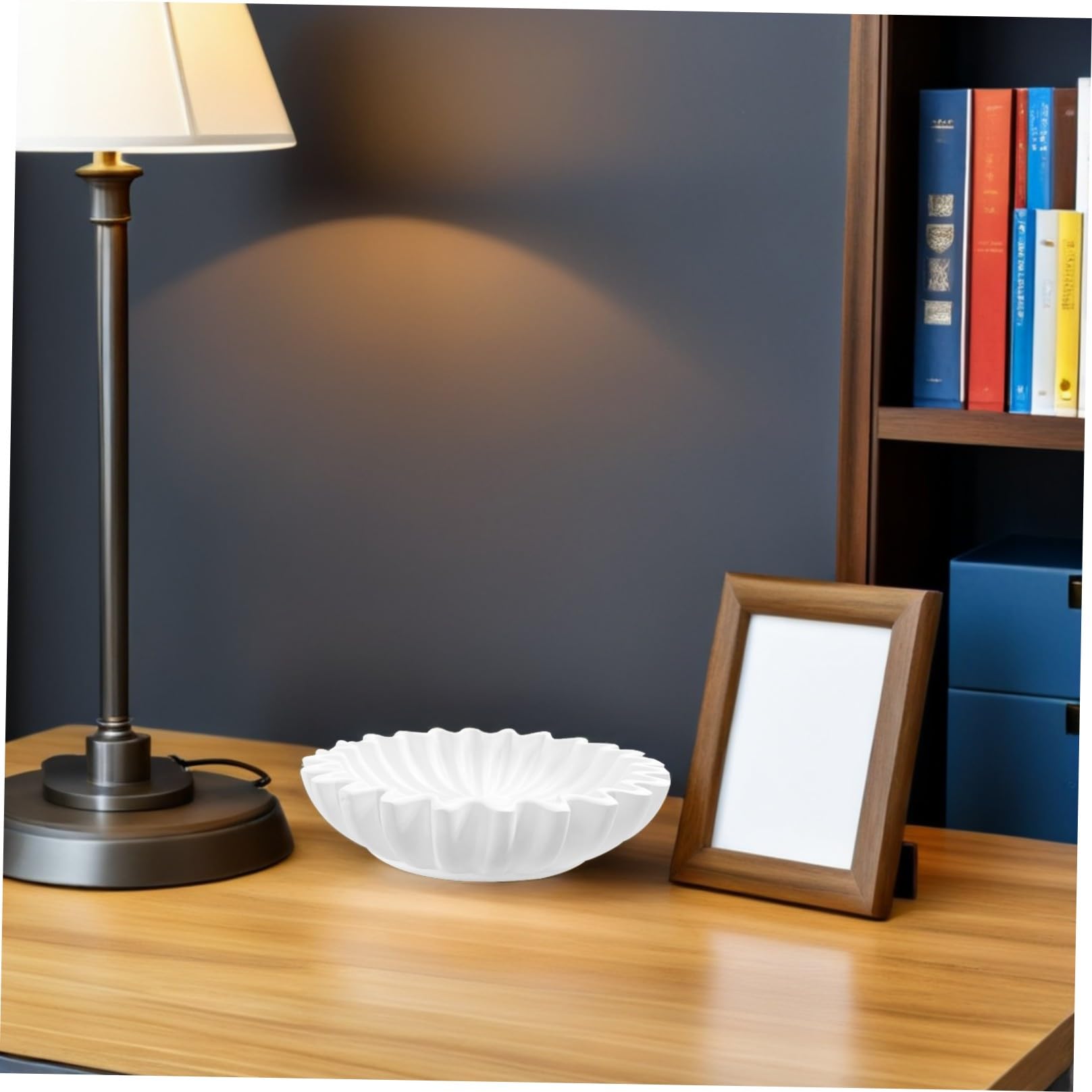 Dekorative Schale aus Resin Schmuckaufbewahrungsschale Obstschale für Schreibtisch Dekoration mit Stauraum Vielseitig für Zuhause und Büro Zufälliger Stil