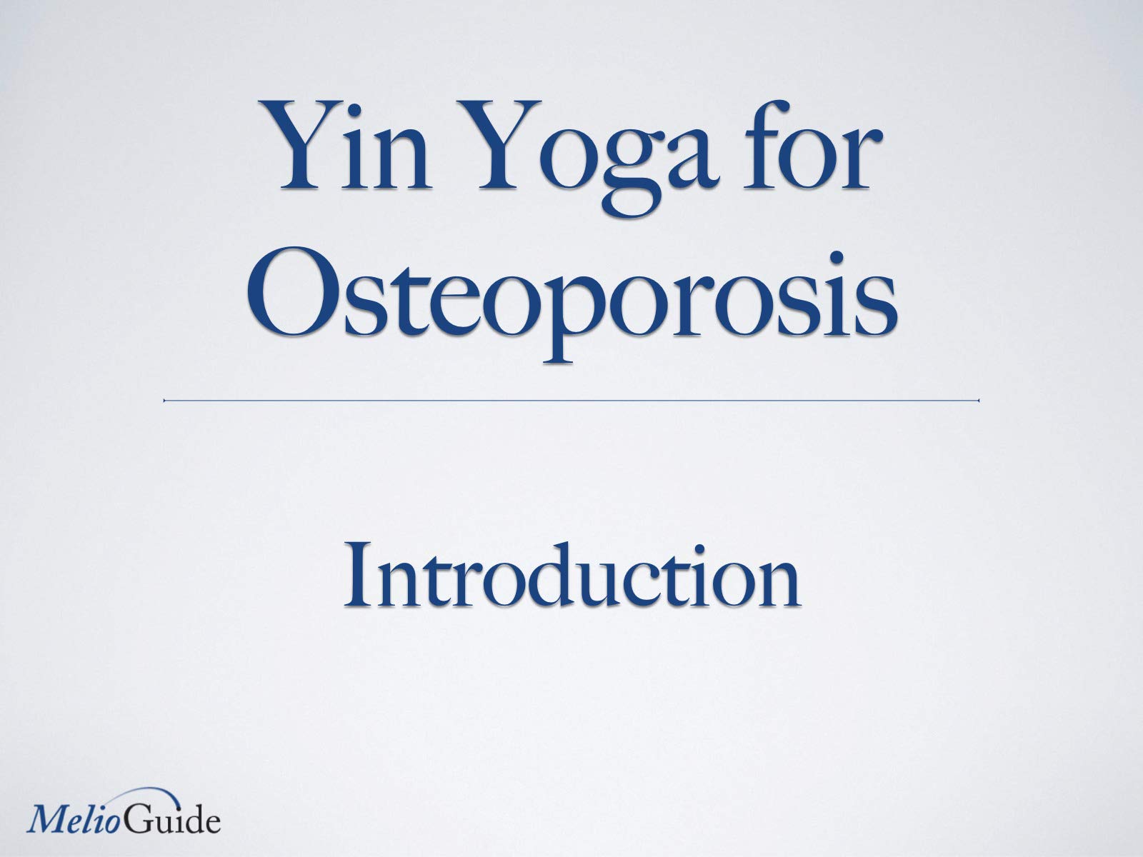 Watch Yin Yoga for Osteoporosis and Osteopenia Prime Video