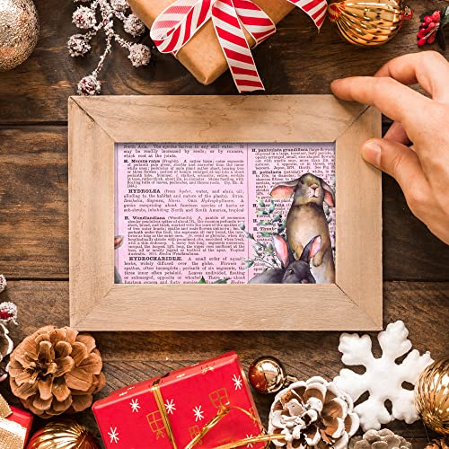 Vondyu 6"X 6 Easter Bunny Decoupages Scrapbooking Paper, Cardstock Paper Pad Designer Scrapbook Decorative Craft Paper Cardmaking Garden, For Diy Gift Wrapping, Photo Background - 24 Pages #TOP7