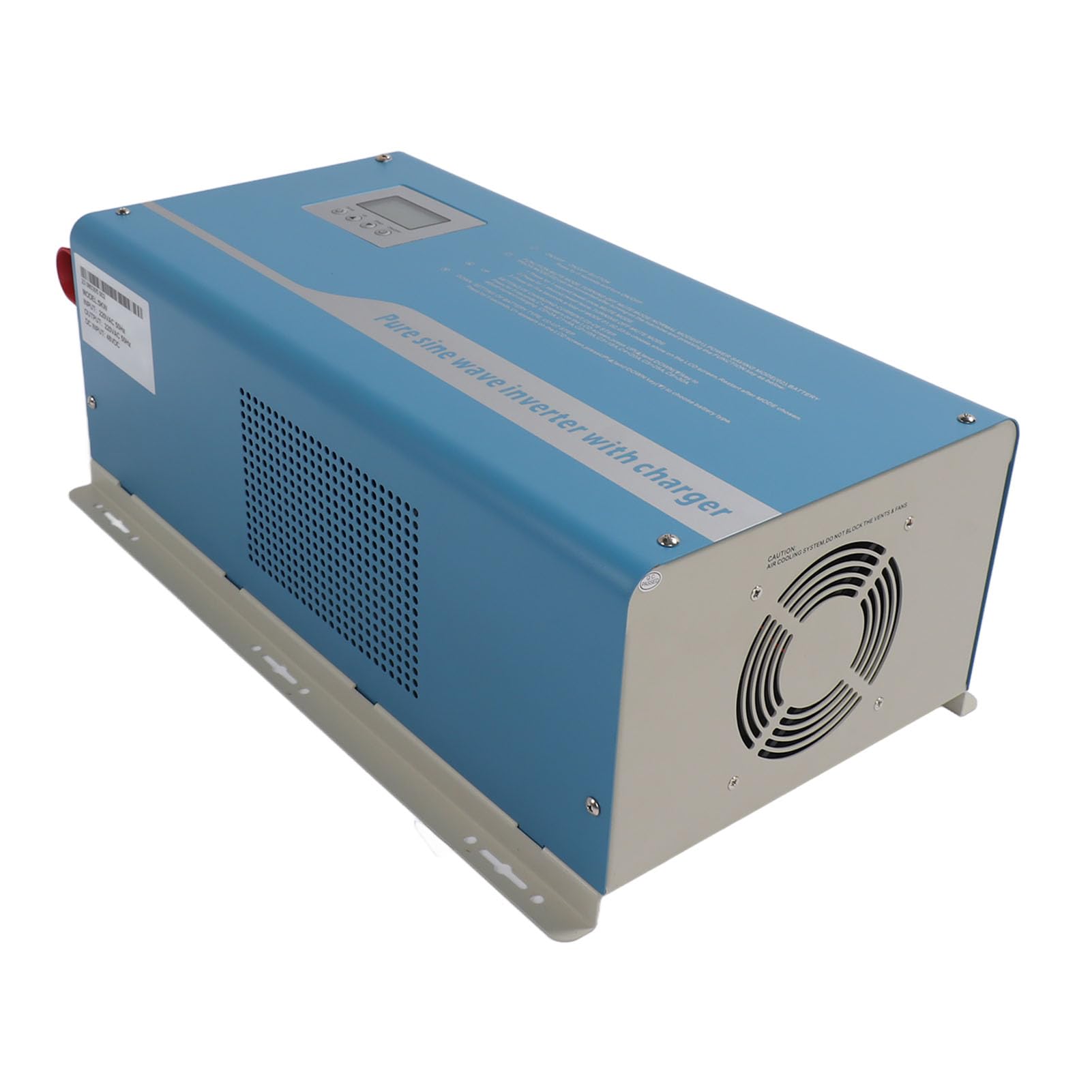 Inversor de onda sinusoidal pura 1000 W, montaje en pared, salida 110 vac, 220 vac, 230 vac, pantalla LCD, cargador para casa, autocaravana (12 V)