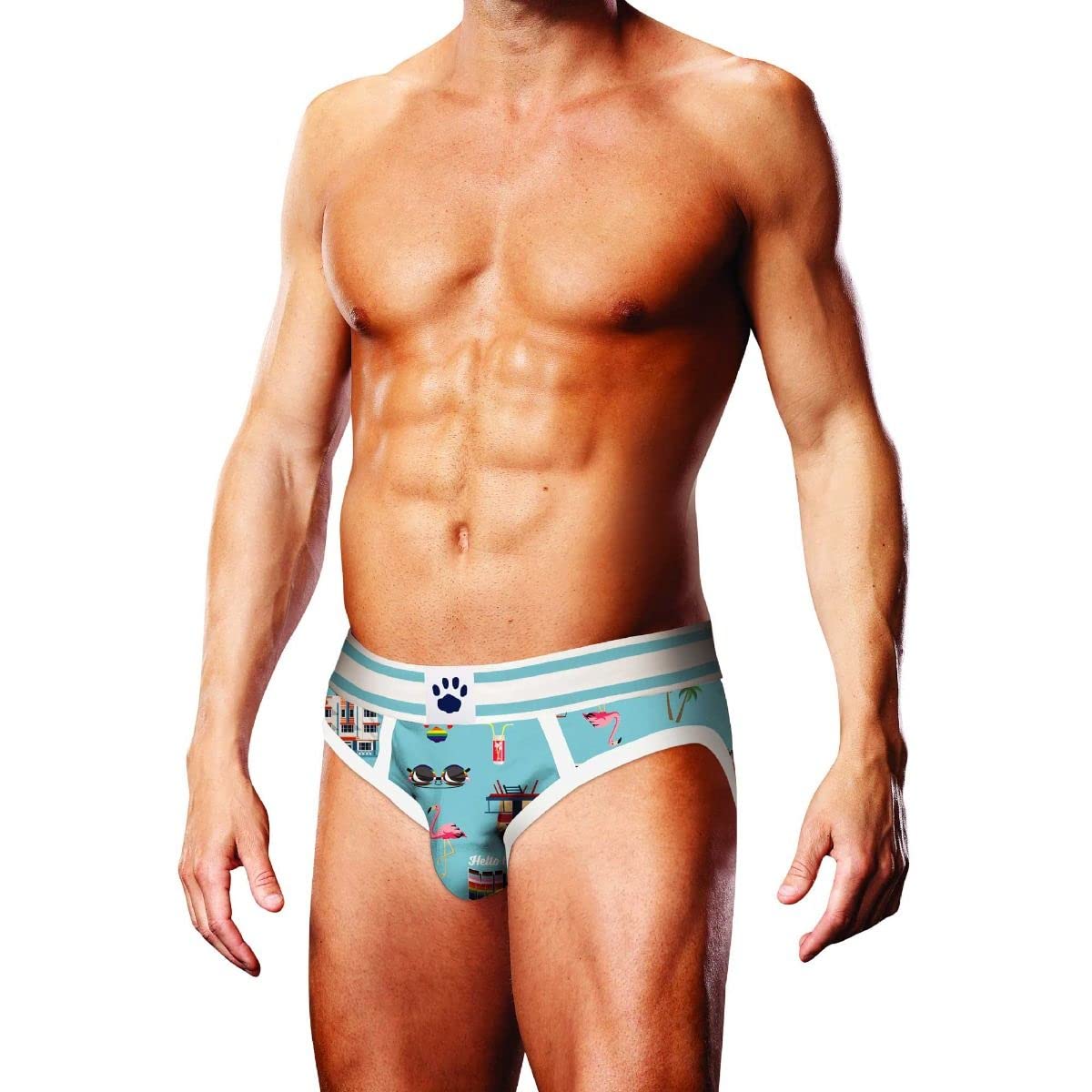 Prowler Men's Multicolor Miami Brief Large - Uk Waist Size - 32" - 36" - One Count