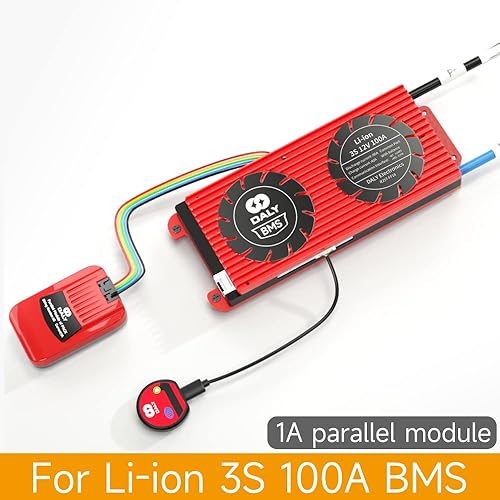 Miniatura 2 de DALY Smart BMS 14S 48V 100A Li-ion 3S Módulo paralelo 1A con UART RS485 CAN Bluetooth BMS Parámetro en tiempo real Revisión y reinicio para banco de