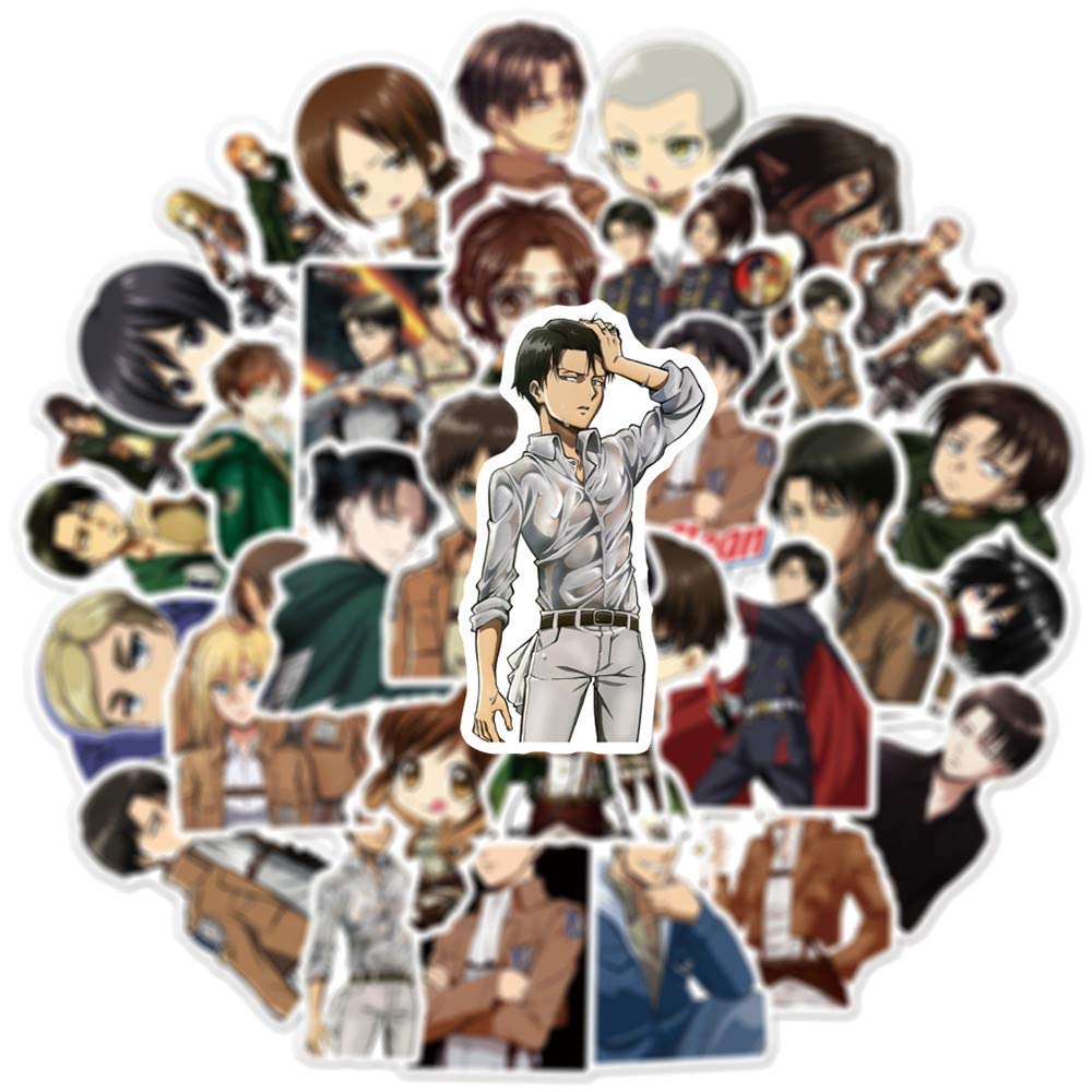 Amazon.co.jp: for 進撃の巨人 シール 100枚 ステッカーセット
