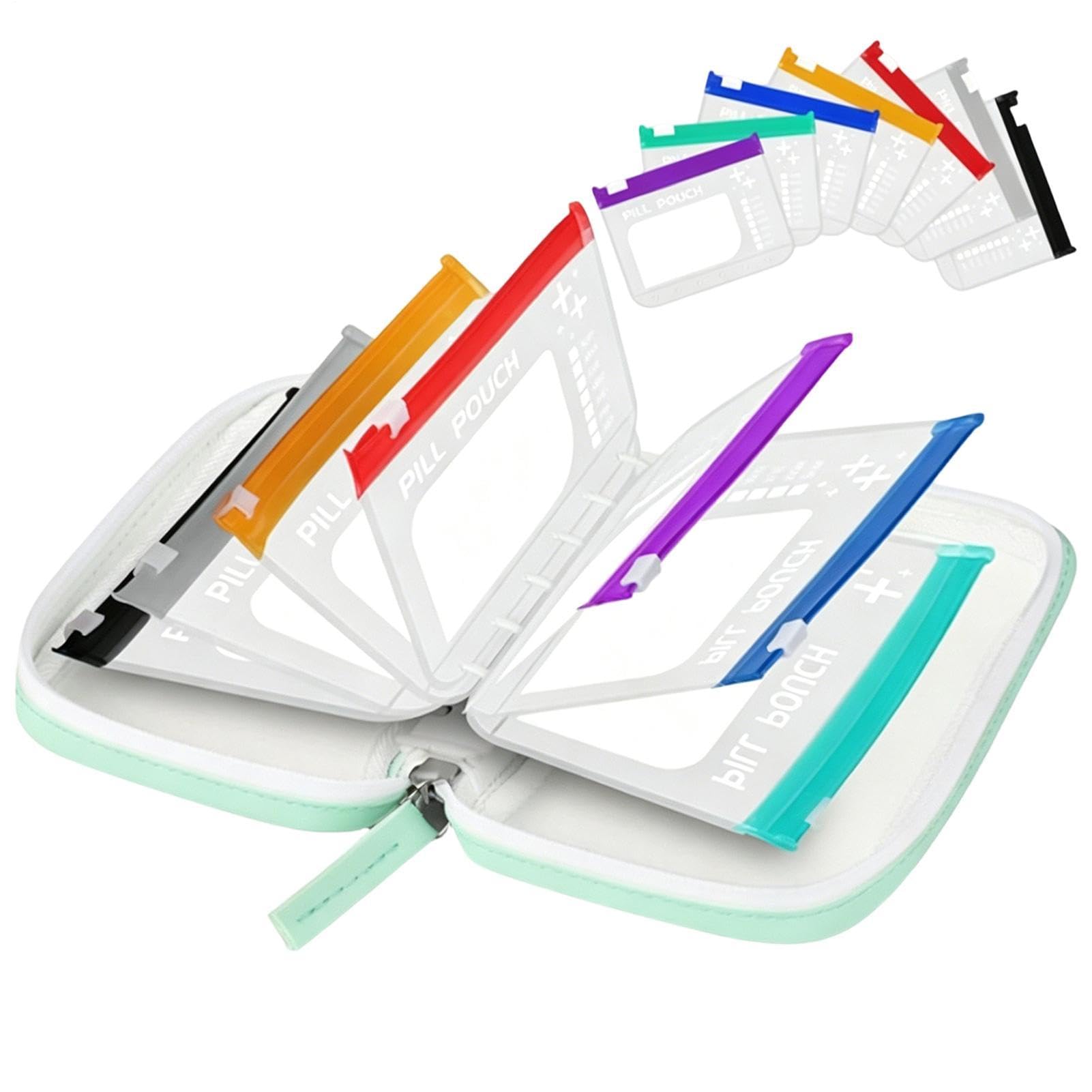 Boîte pour mâcher silicone étanche et pochette voyage pilules hermétique