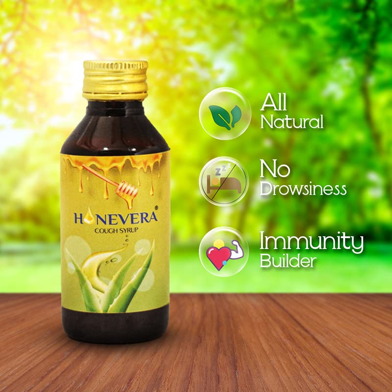 Dry cough, wet cough and honey for sore throat, Ayurvedic cough syrup. 100 ml pack of 2 Dry cough, wet cough and honey for sore throat, Ayurvedic cough syrup. 100 ml pack of 2