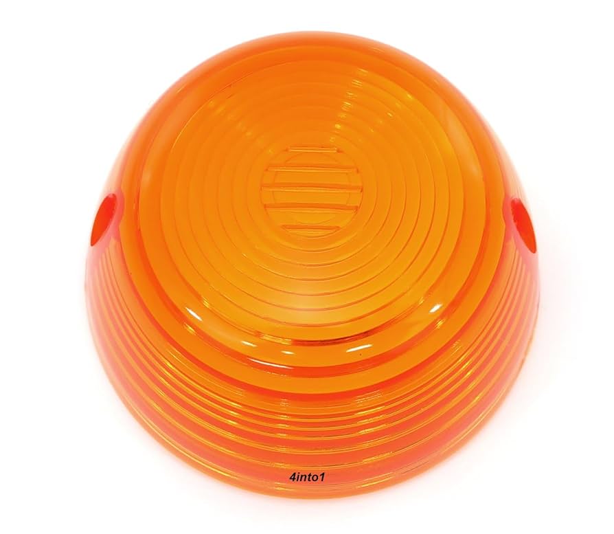 Amazon.com: Turn Signal Lens - 33402-268-672 - Amber - Fits