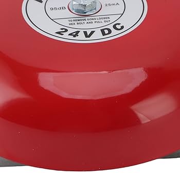 赤い警鐘 約45cm　鐘　大きな鐘 赤い警鐘 約45cm 鐘 大きな鐘