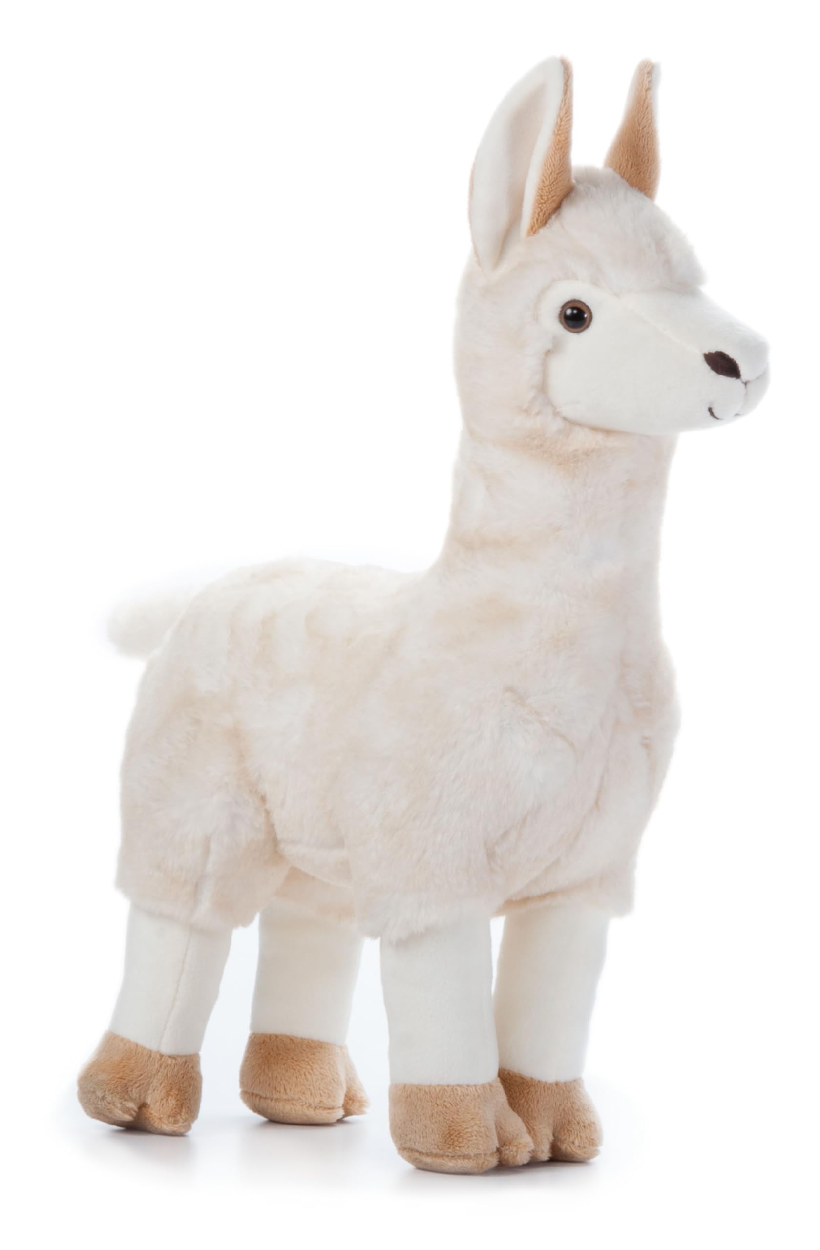The Petting Zoo Llama Stuffed Animal, Gifts for Kids, Wild Onez Zoo Animals, Llama Plush Toy 12 inches