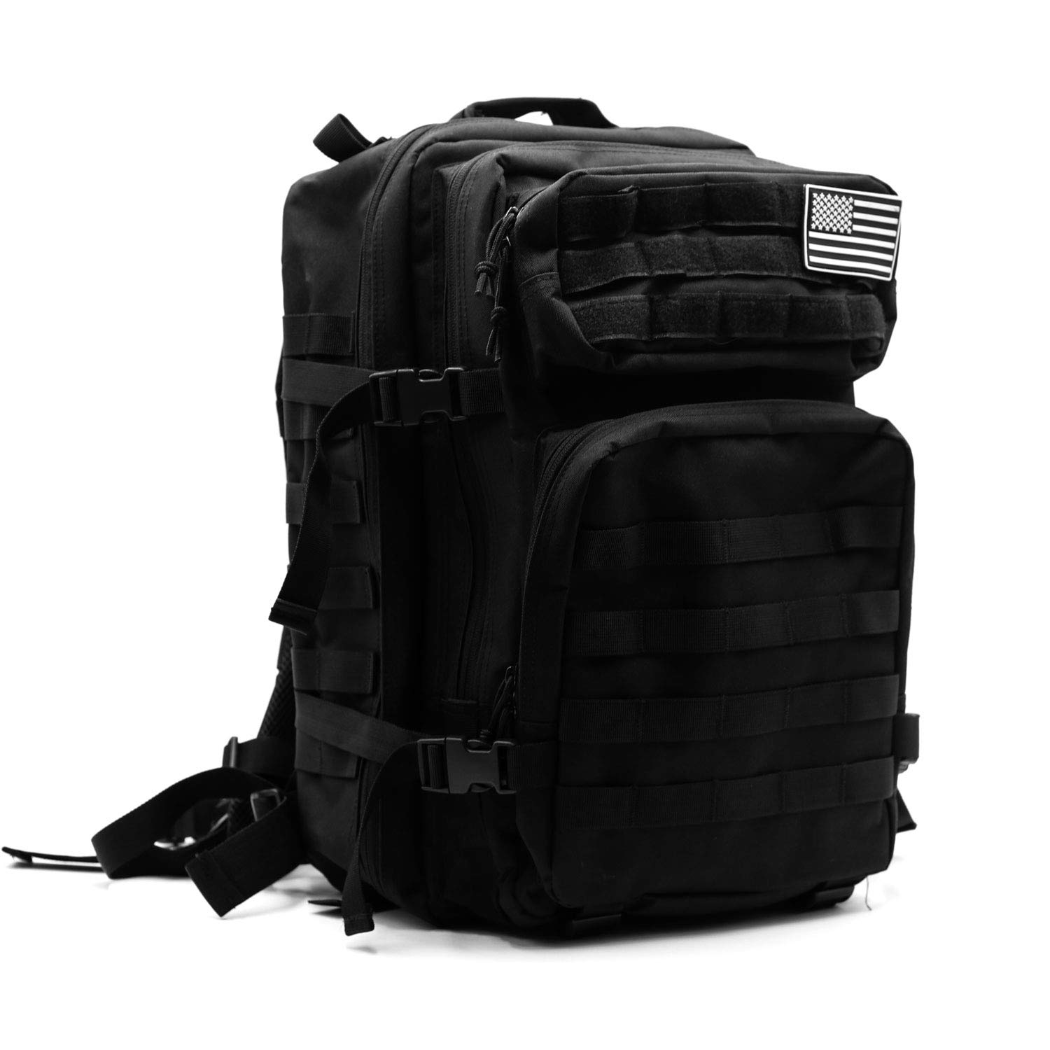 Shogun Sports Tactical Backpack. Large Army 3 Day Assault Pack. 40 L Molle Bag Rucksack.