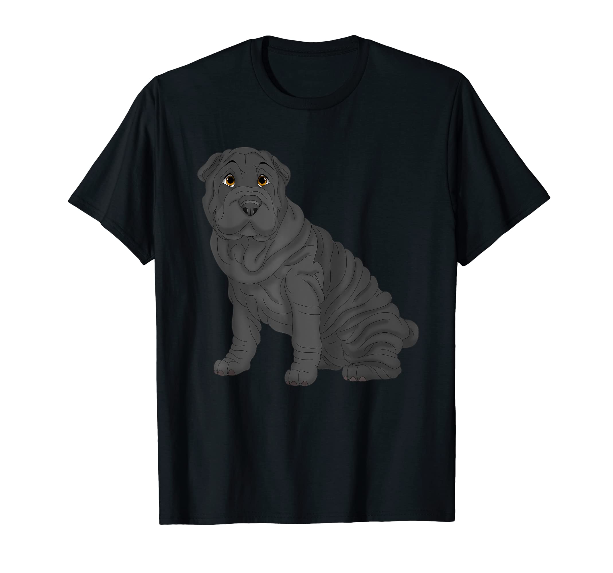 Miller SyeBlack Shar-Pei Dog T-Shirt