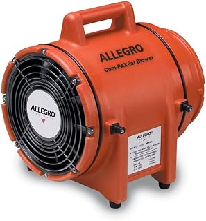 Allegro Industries 9533 Plastic Compaxial Blower, AC, 8"