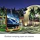 Leinwand,Faltbare Projektionswand für Outdoor-Camping-Film, Open-Air-Kino,Projektor Filme Bildschirm Portable Outdoor Indoor für Heimkino(Wand/an einen Rahmen gebunden)(84 inch)