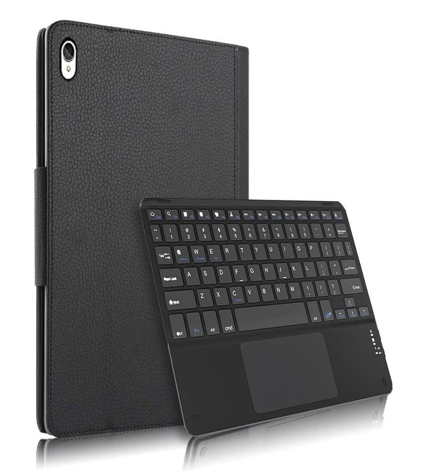HOM Detachable Wireless Bluetooth Keyboard with Trackpad/Touchpad Tablet Cover Case for iPad 10th Generation 10.9 Inch (2022 Model) - Black (B0CHQCM5YZ) Amazon Price History, Amazon Price Tracker