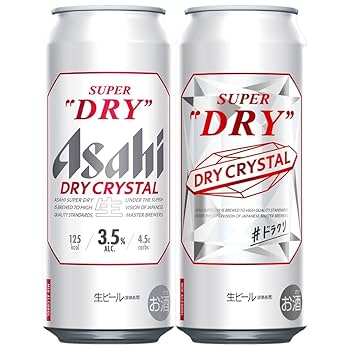 アサヒ　スーパードライ Amazon.co.jp: アサヒスーパードライ ドライクリスタル_500ml×24