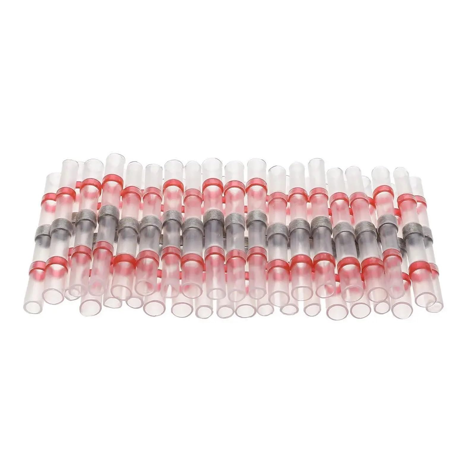 400 piezas impermeable soldadura sellado manga empalme terminal tubo termorretráctil conector de cable kit de conector a tope surtido