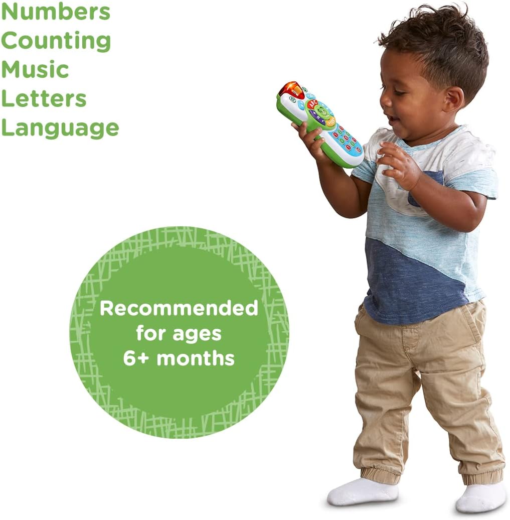 LeapFrog Scout's Learning Lights Remote, Musical Baby Toy with Lights, Sounds, Numbers & Letters, Interactive Educational Toy for Children 6 months+, 1, 2, 3, 4 Year Olds Boys & Girls 4 61OaAMpwtqL. AC SL1080