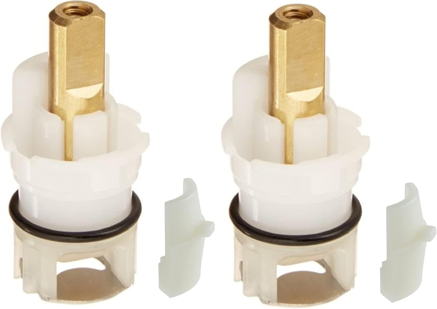 RP25513 faucet stem assembly repair kit replacement fits Delta two handle lavatory, centerset, widespread bathroom faucet, 2 Pack