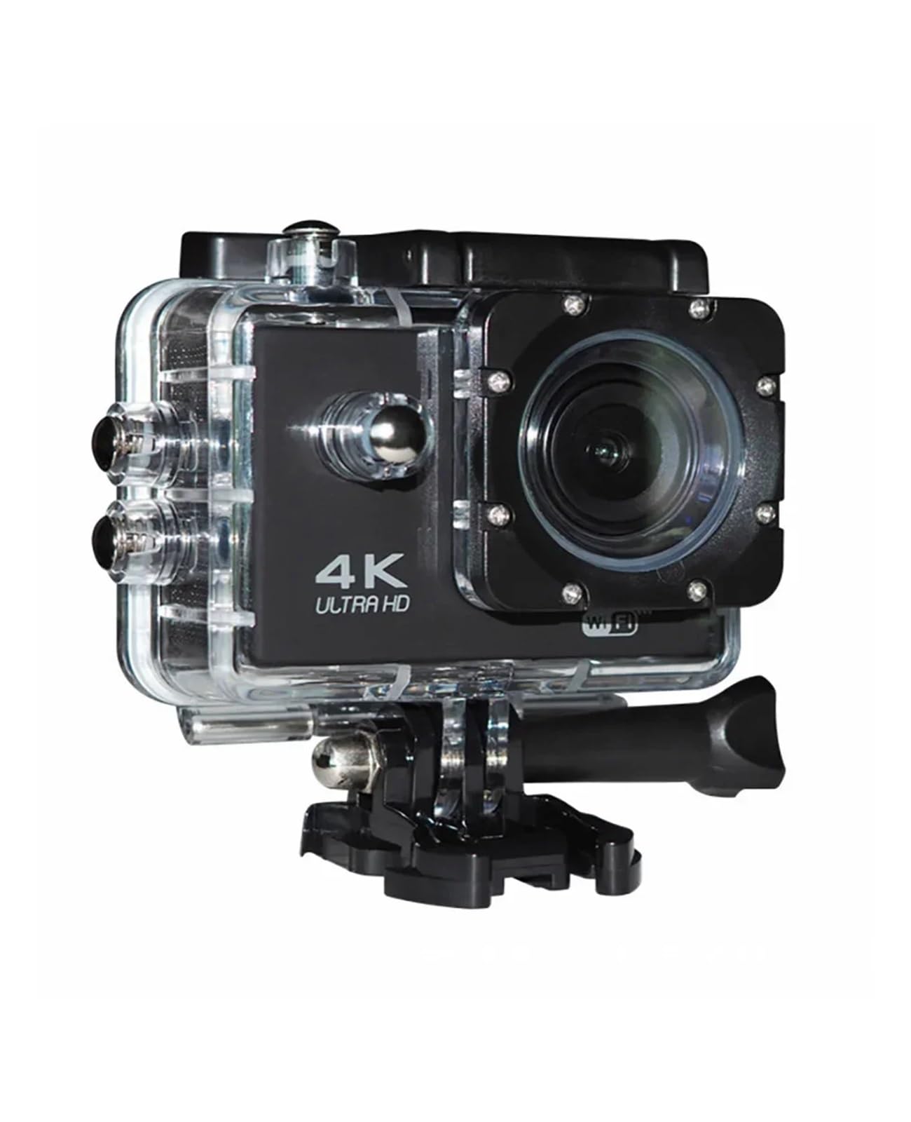 WiFi 4K/30fps 2.0-inch 170D Helmet Action Camera Anti Shake Video Recording | Records outdoor sports, travel, riding, helmet and action video with portable wide-angle camera functions(Black)-image-37