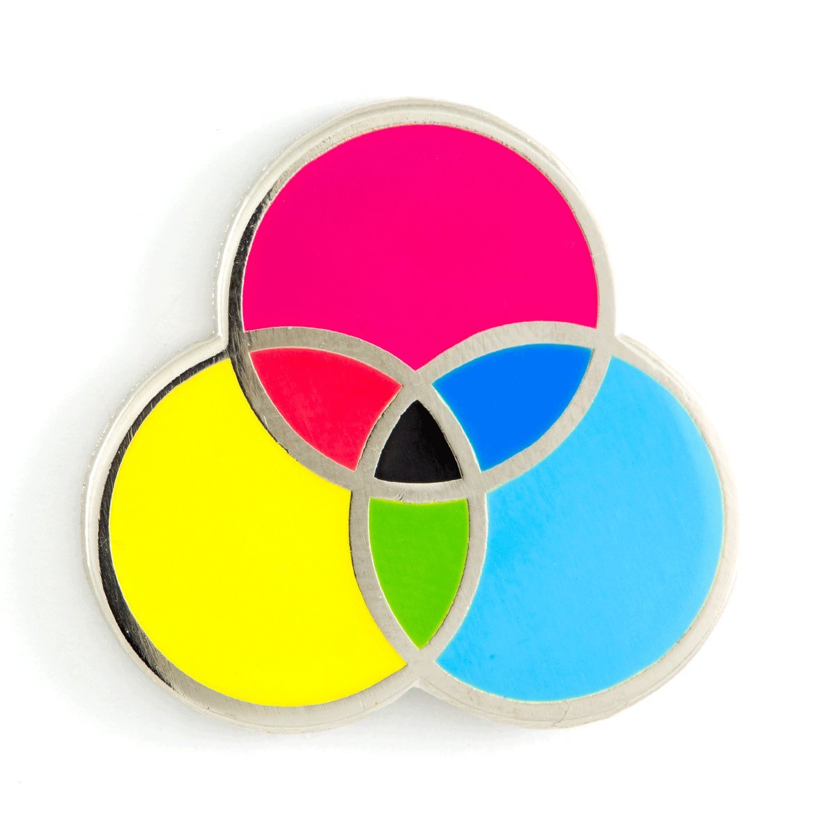 These Are Things CMYK Enamel Pin