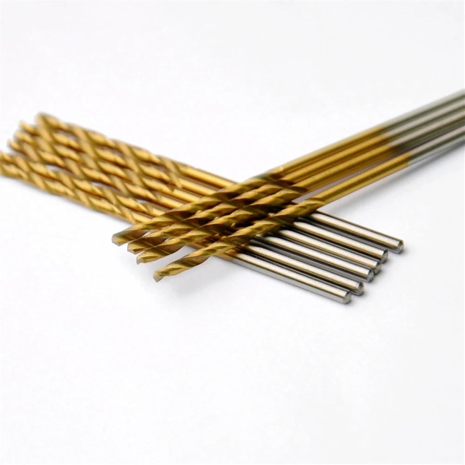50Pcs Twist Drill Bit Set HSS M2/6542 High Speed Steel Drill Bits Woodworking Wood Tool 1/1.5/2/2.5/3mm for Iron Metal