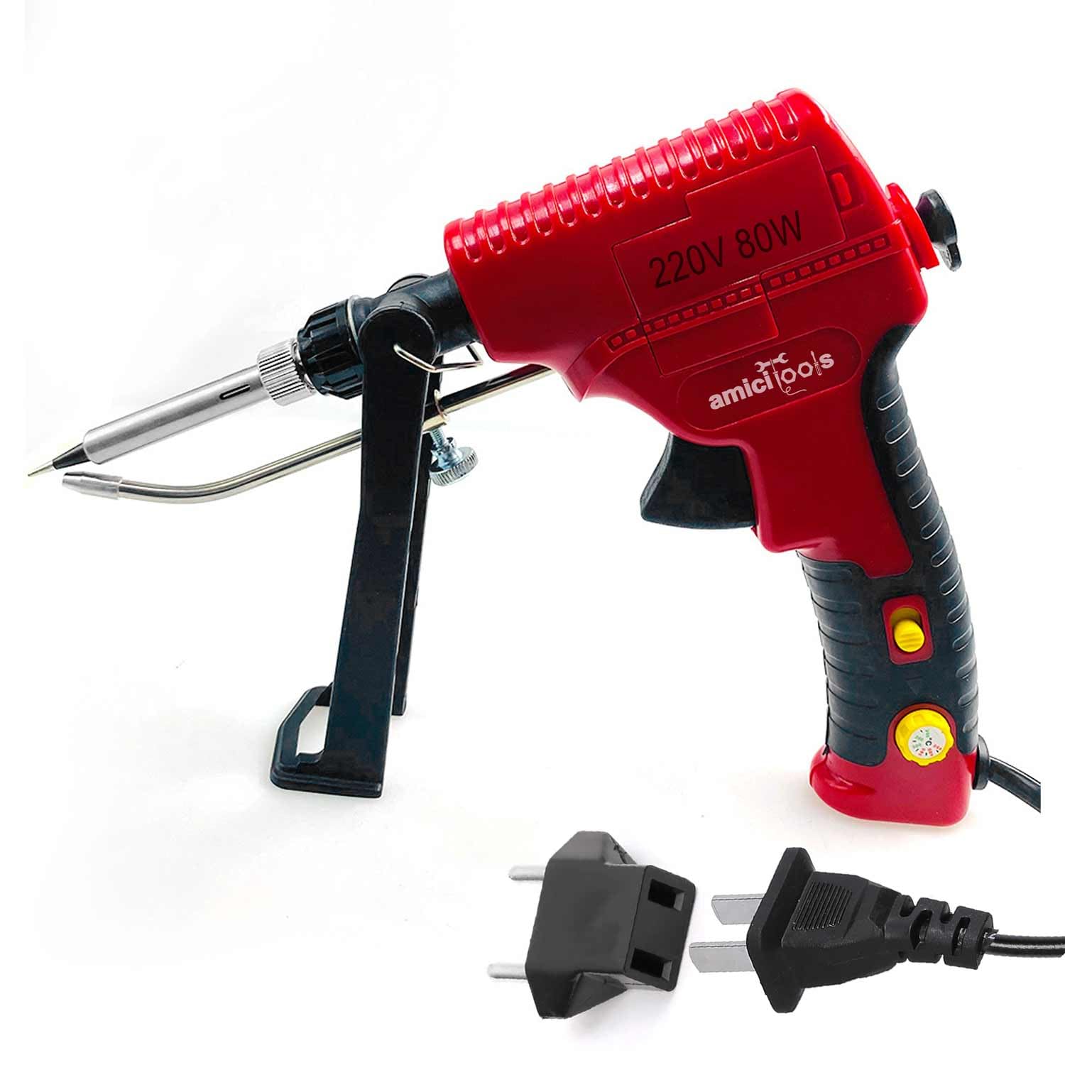 See full amazon price history chart for amiciTools 220VAC Electric Soldering Iron, 80W Auto-Feeder Welding Tool with Adjustable Temperature amiciTools 220VAC Electric Soldering Iron, 80W Auto-Feeder Welding Tool with Adjustable Temperature (B0DJ38Y4CT) Amazon Price History, Amazon Price Tracker