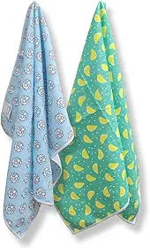 Pano De Prato Atoalhado Copa Cozinha Louça Felpudo Microfibra Alta absorção 45x65cm (Kit 2)