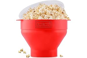 Lekue Microwave Popcorn Popper: Healthy, Easy & Reusable