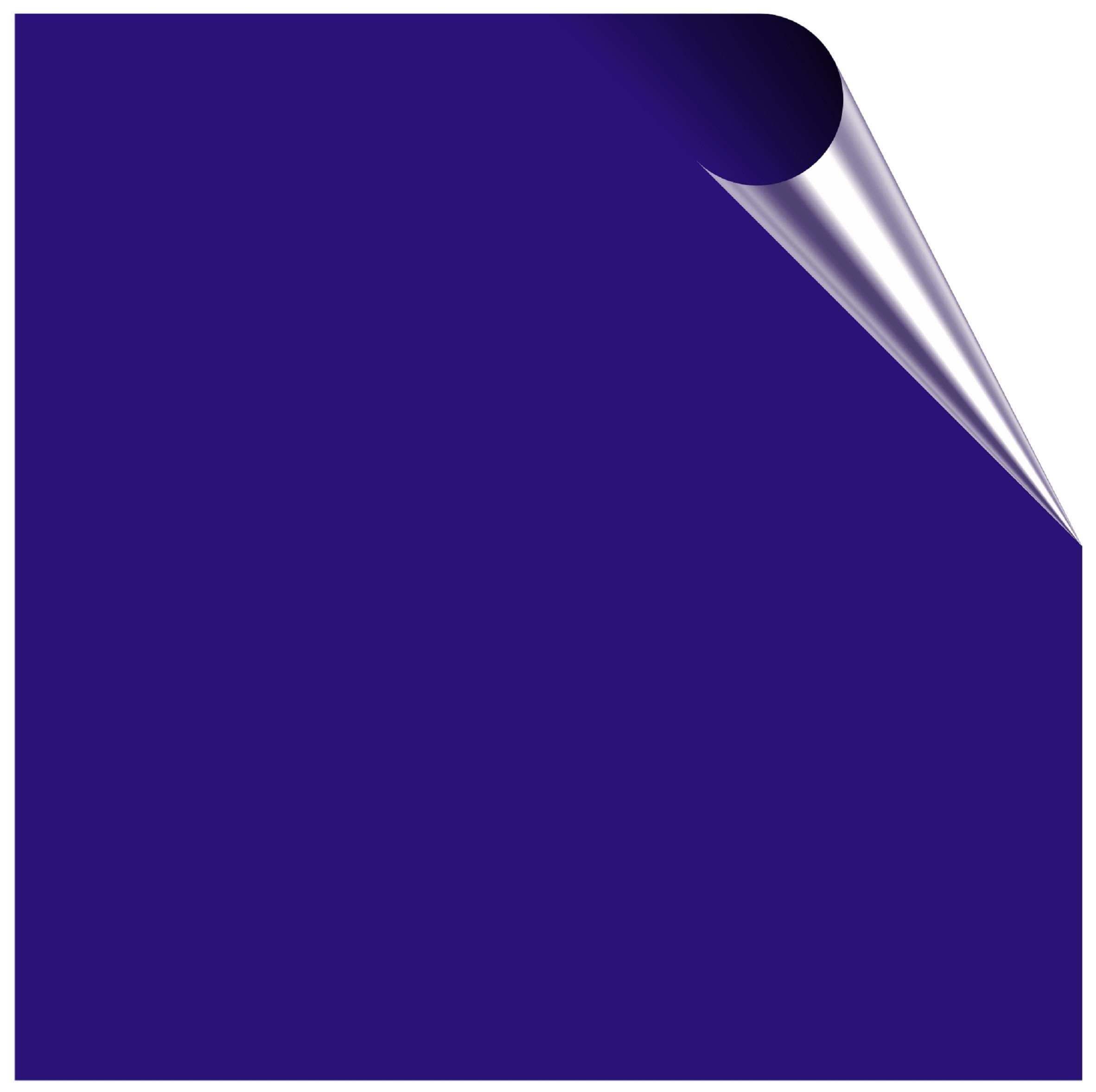 Gloss Tile Stickers for 15cm x 15cm / 150mm x 150mm / 6 Inch Waterproof for Kitchen, Splashback, for Bathroom, Self Adhesive, Peel and Stick On, Removable for Renters (Dark Blue, 25)