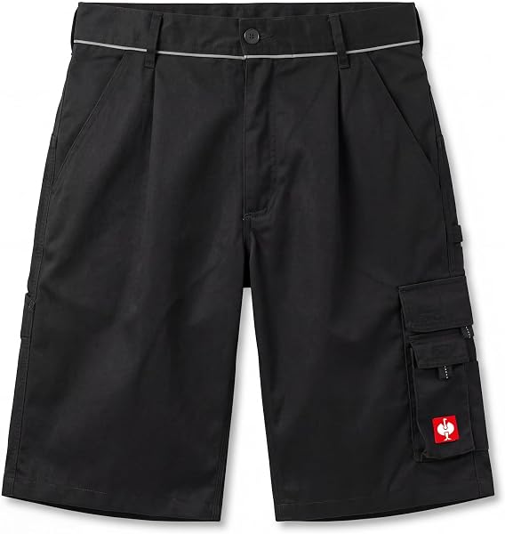 Engelbert Strauss Arbeitsshorts e.s.Image – robuste Herren Shorts mit vielen Taschen, elastischem Bund & verstärkten Nähten - 1