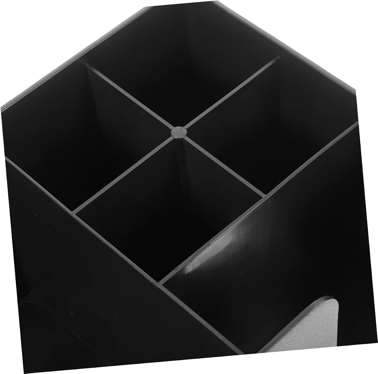 Cabilock Coffee Bag Organizer Box, PP Multi Compartment Countertop Storage