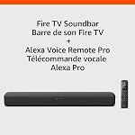 Amazon Fire TV Soundbar, 2.0 speaker with DTS Virtual:X and Dolby Audio, Bluetooth connectivity