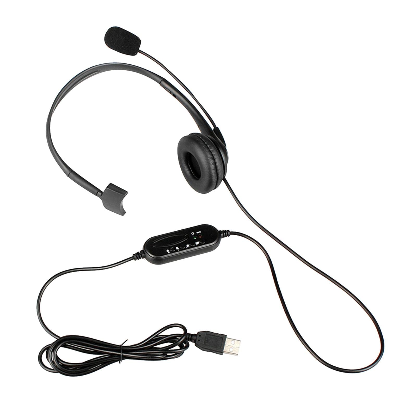 Gaming Headset Usb Wired Pc Computer Headphones With Mic And Volume Control-image-44