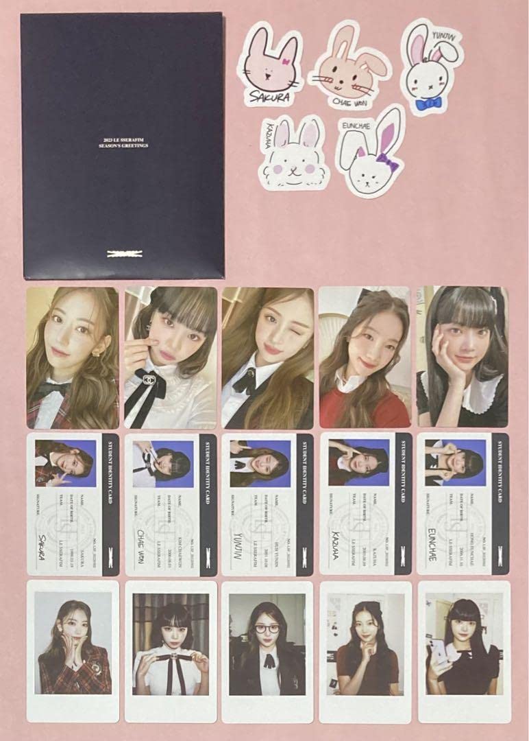 Amazon.co.jp: LE SSERAFIM 2023 SEASON'S GREETINGS : おもちゃ