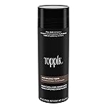 Toppik Hair Building Fibers, Medium Brown, 55g Fill In Fine or Thinning Hair, Instantly Thicker, Fuller Looking, 9 Shades for Men & Women, Keratin Protein Formula