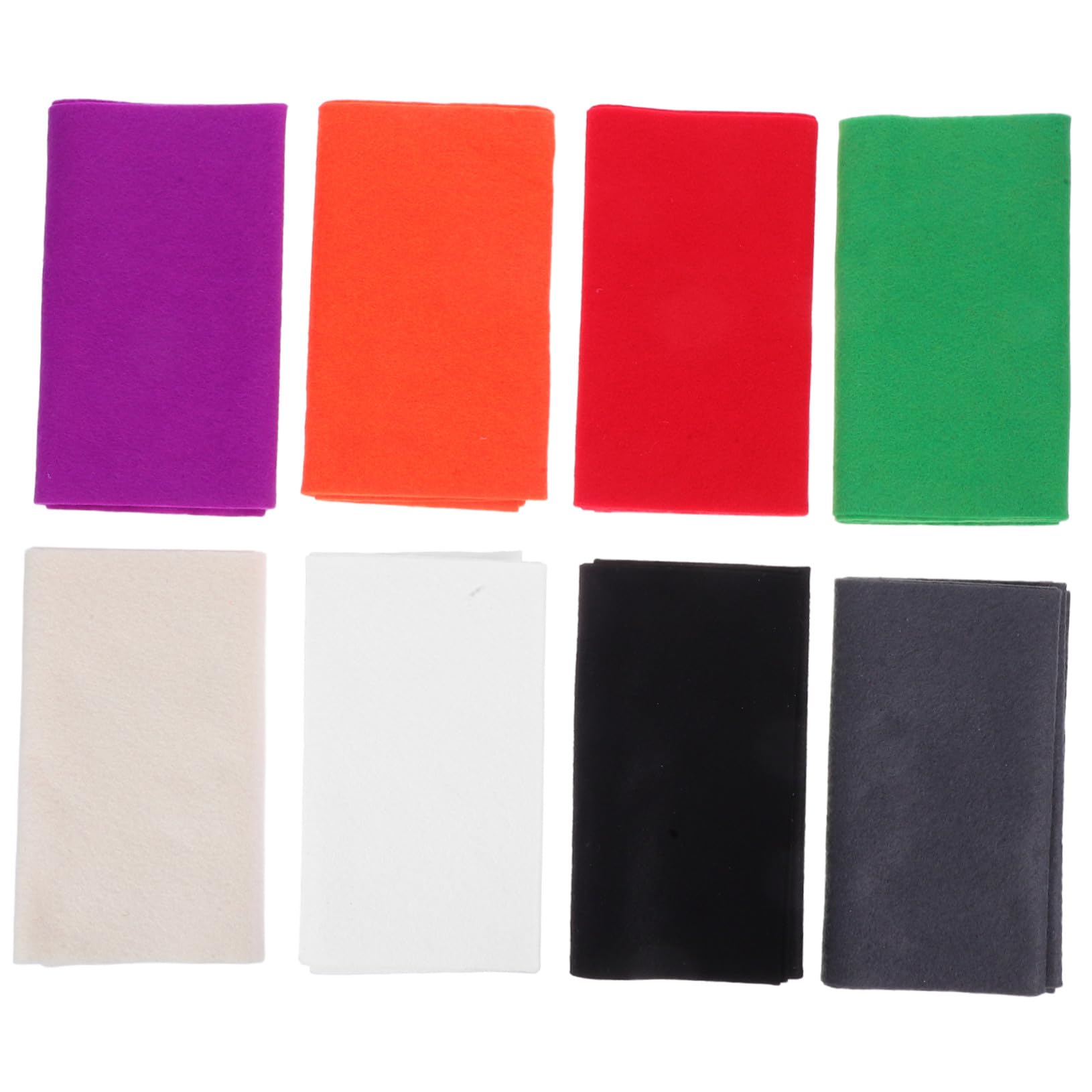 Gadpiparty 16stücke Farbige Filzplatten Für Bastelarbeiten Nähen Und DIY-projekte Strapazierfähiger Filzstoff Mit Feiner Textur Für Kreatives Gestalten Und Schulprojekte