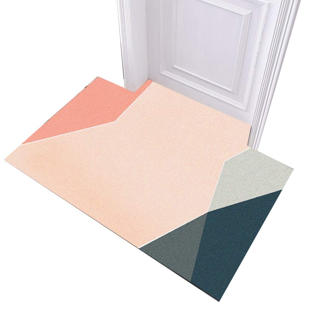 Paillassons pour entrée absorbants et antidérapants pour cuisine et bain