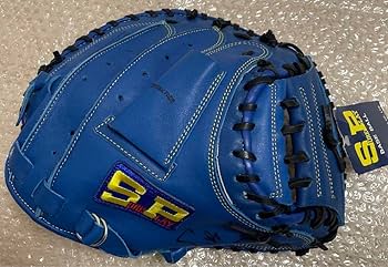 Amazon.co.jp: SP シュアプレイ 軟式キャッチャーミット ブルー 古田