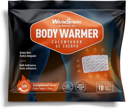 Miniatura 3 de Calentadores corporales con adhesivo  Calentador de espalda desechable  Calentador de calor parche desechable con adhesivo  WarmSpark