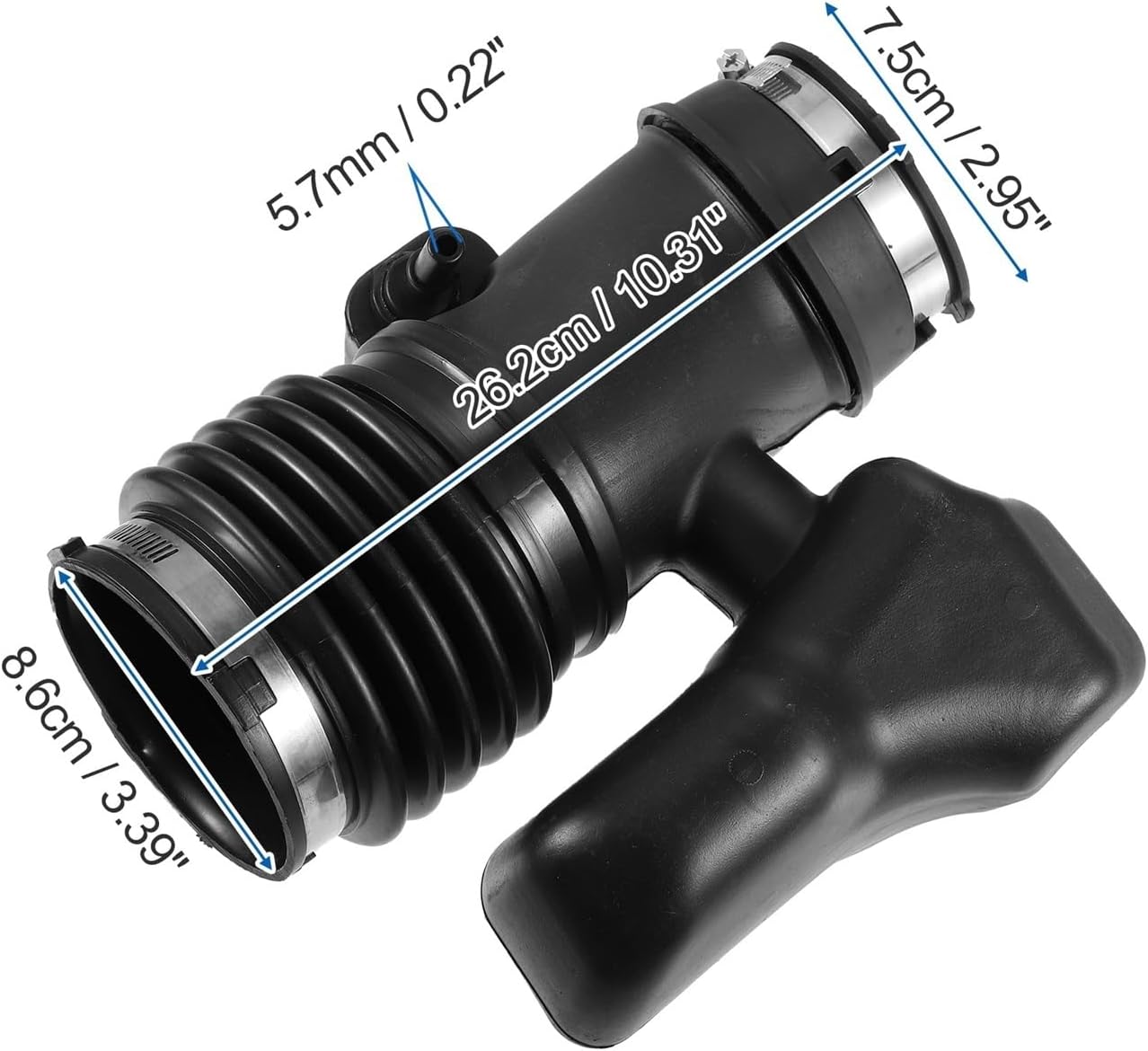 エアインテークダクトホース エアクリーナー吸気ホースシボレートラバース 3.6L V6 2009 2010 2011 2578371