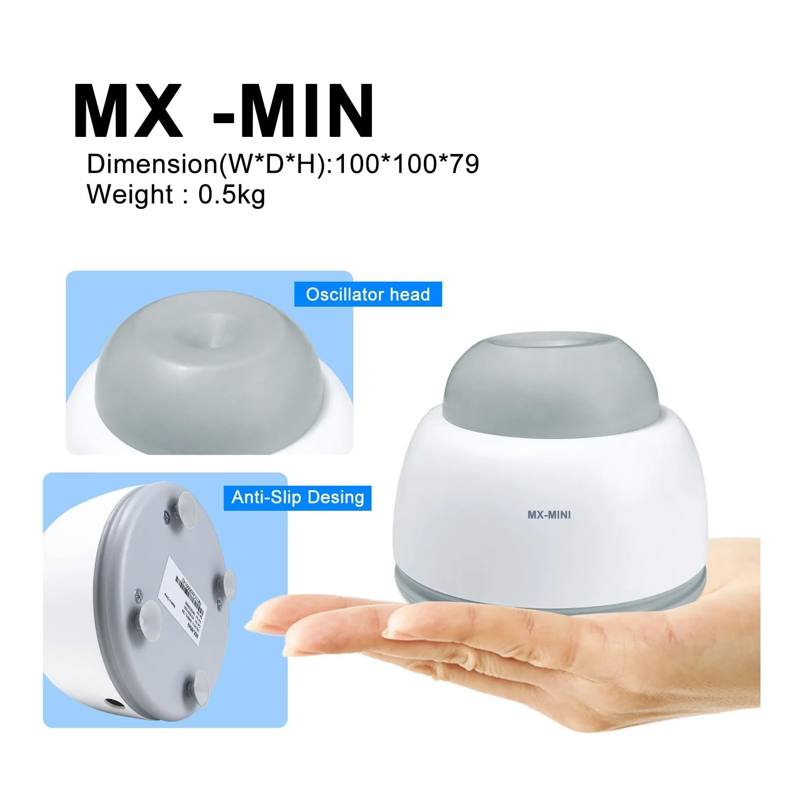 Mini-Mixer 3000 U/min for Tinte, Pigment und Reagenzgläser 50–60 Hz