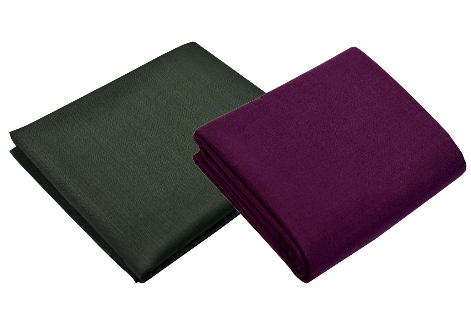 KUNDAN SULZ GWALIOR Men's Cotton Shirt & Poly-Viscose Trouser Fabric Combo Set-picture-32