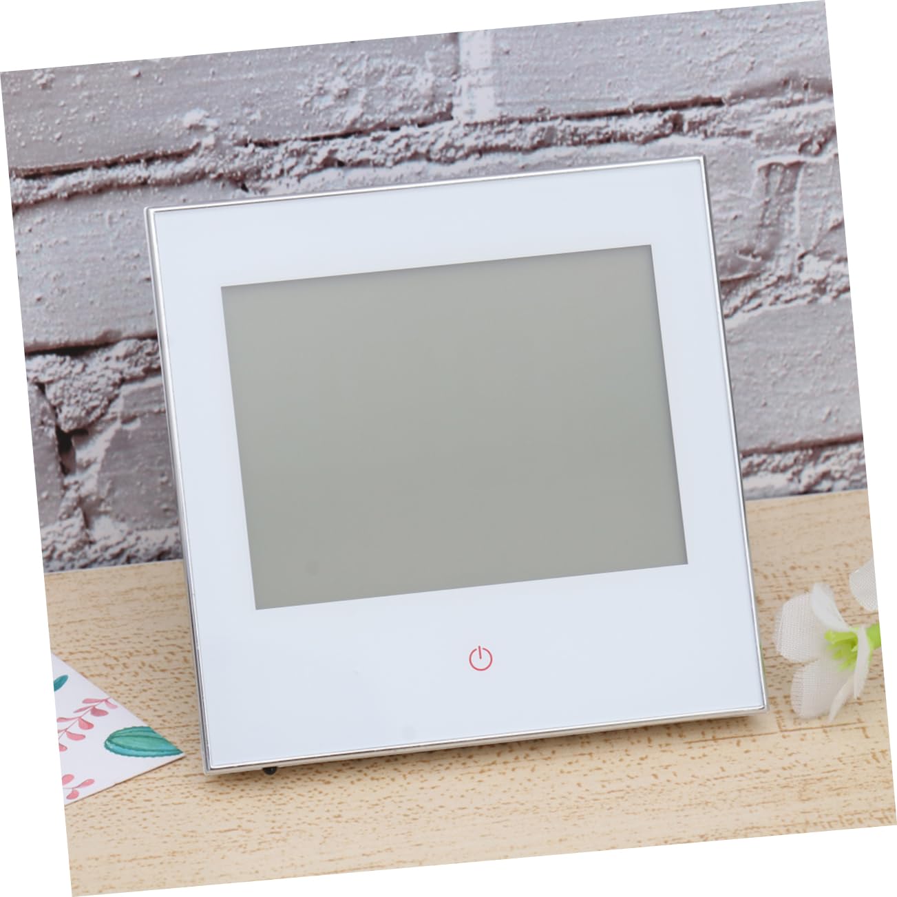 Programmierbarer Digitaler Thermostat mit LCD Display und Touchscreen für Fußbodenheizungsgerät Internem und Externem Sensor Weiß 3a für Gasheizkessel