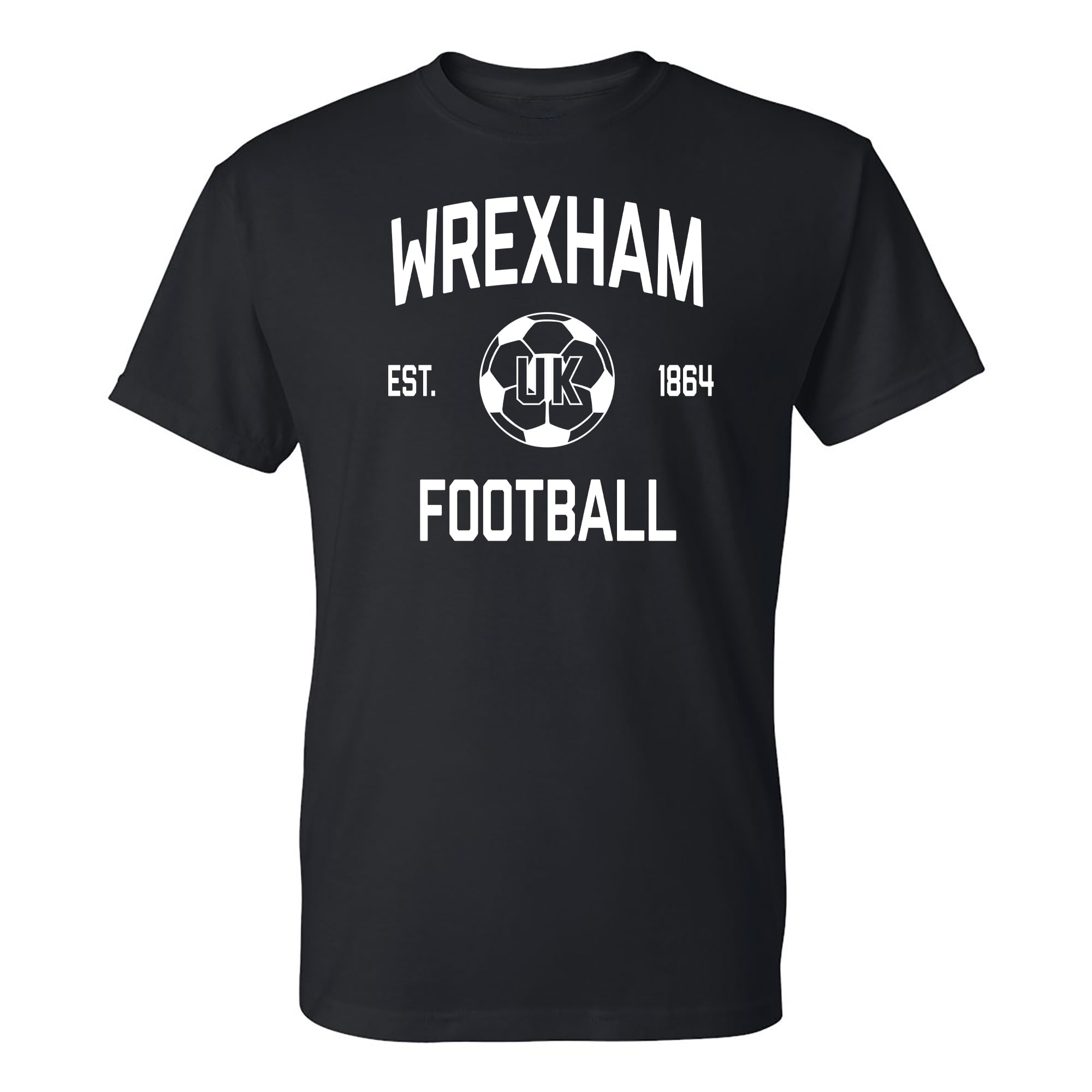 World Classic Soccer Football Arch Cup T Shirt, Wrexham Black, M