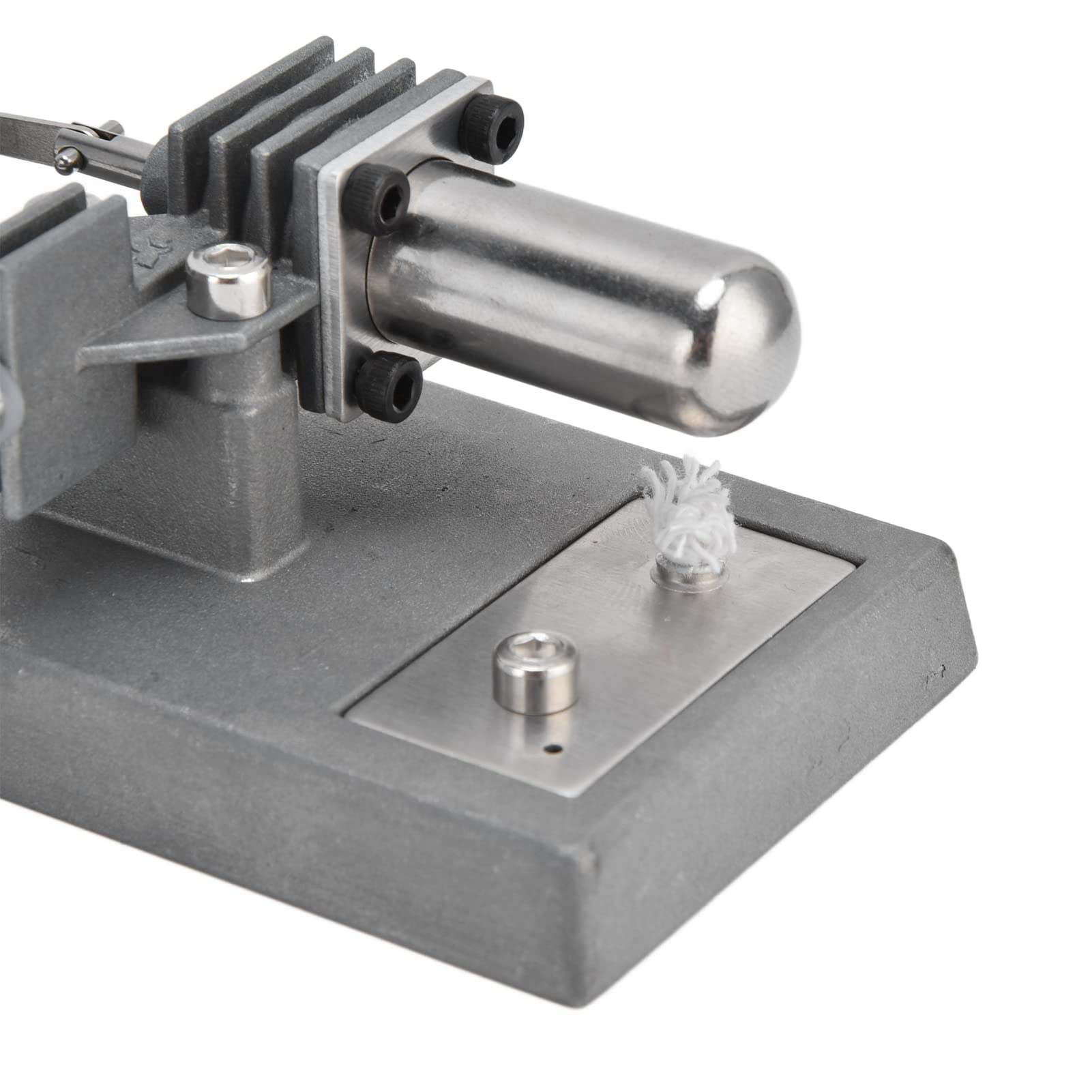 Generic Kit di Montaggio Modello Motore Stirling Fai-da-te per Giocattoli Educativi e Progetti Scientifici per Bambini e Adulti Materiale in Lega di Zinco