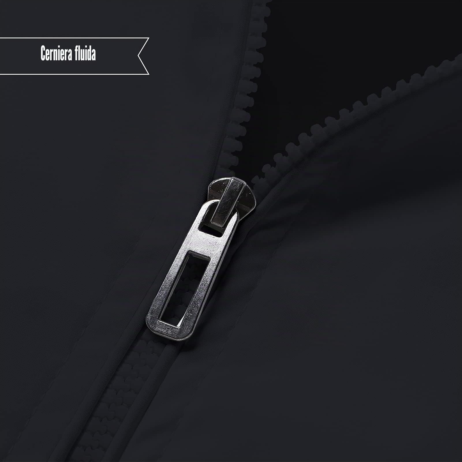AIEOE Giacca Leggera da Uomo Casual Antivento Bomber Giubbino Classica Primavera Estate Giacchetto